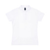 White OC Premium Womens Polos